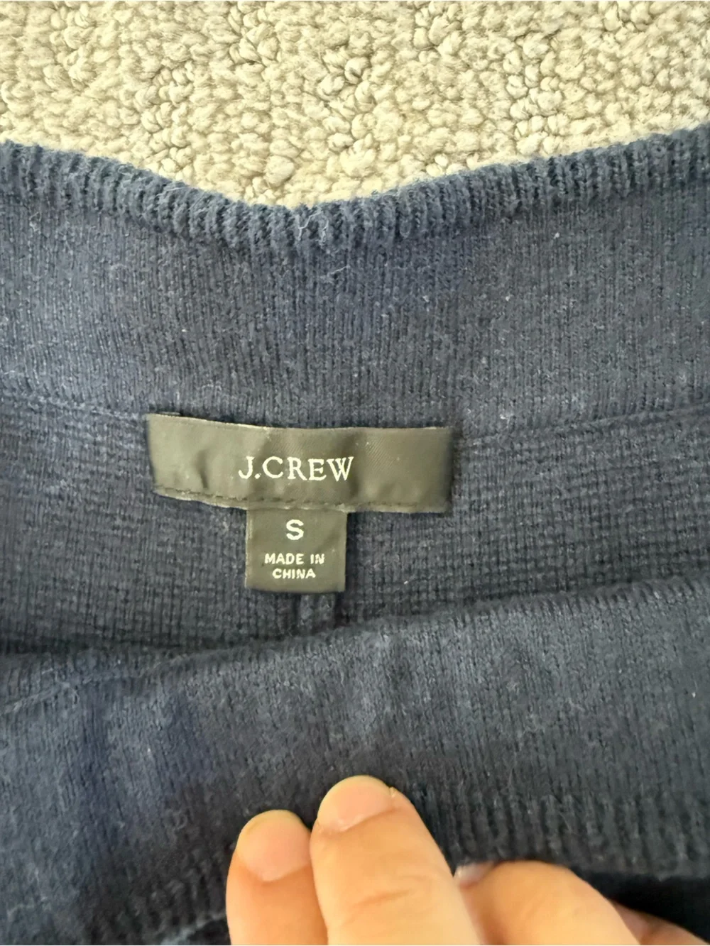 J.Crew Wide-leg Sweater-pant in Navy